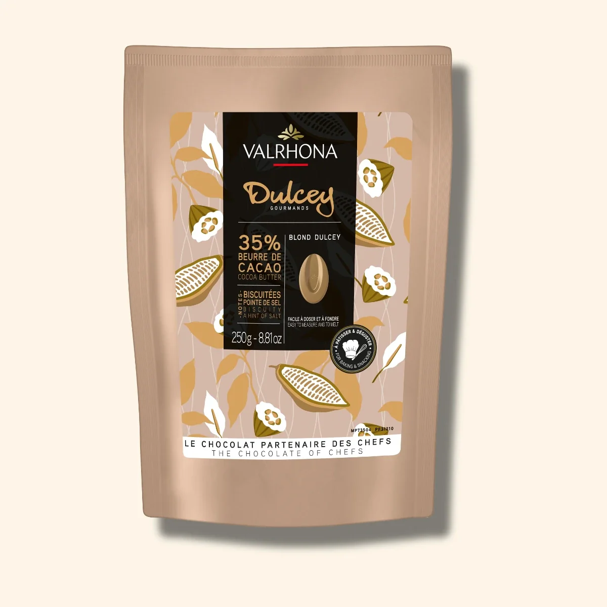 Baking Chocolate Blonde Dulcey 35% - 8.8oz