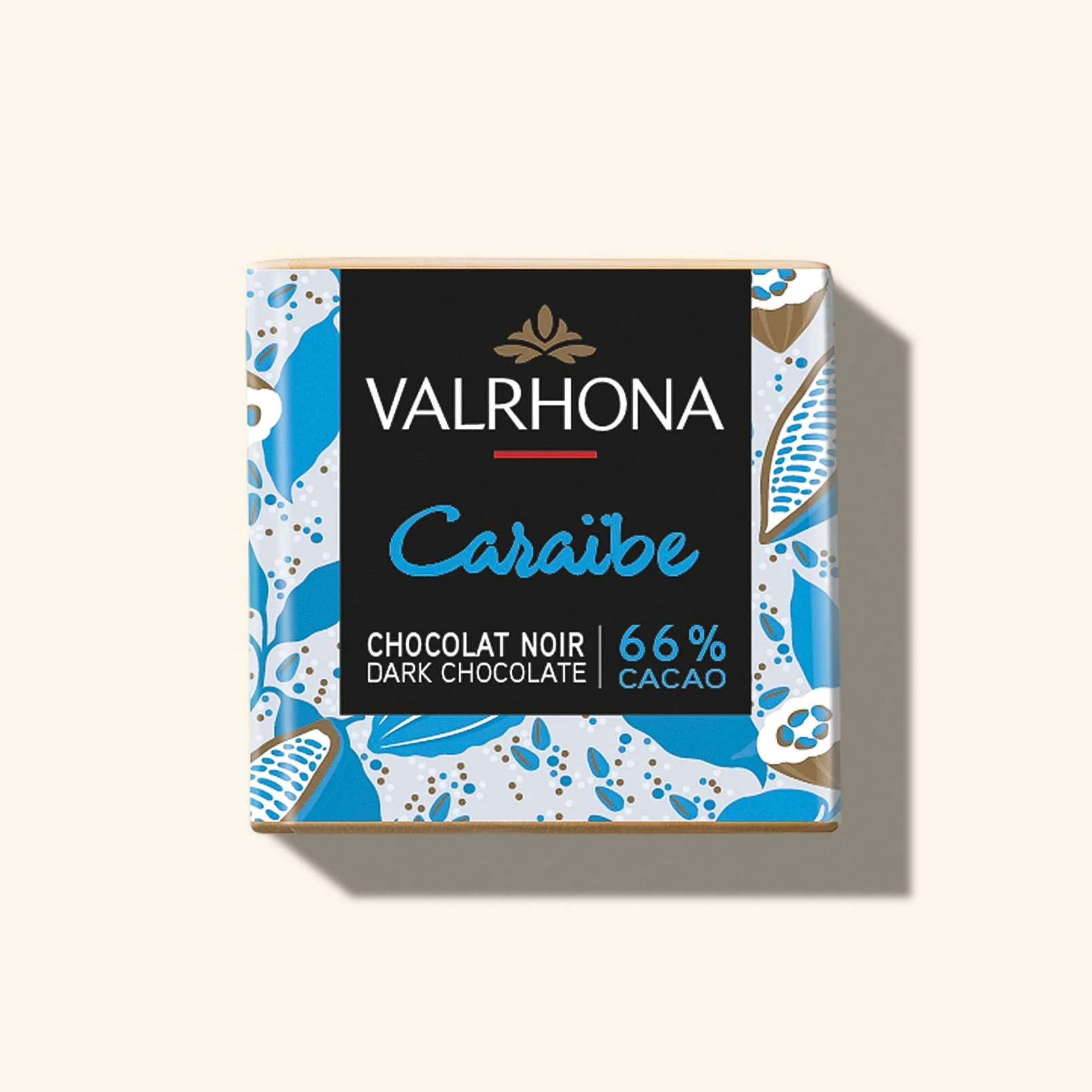 Box of 200 Dark Chocolate Squares Caraibe 66% - 2lb 3oz. - Image 5