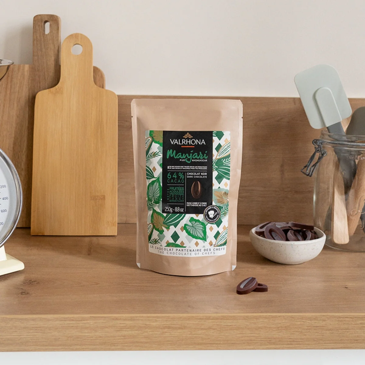 Dark Baking Chocolate Manjari 64% - 8.8oz - Image 5
