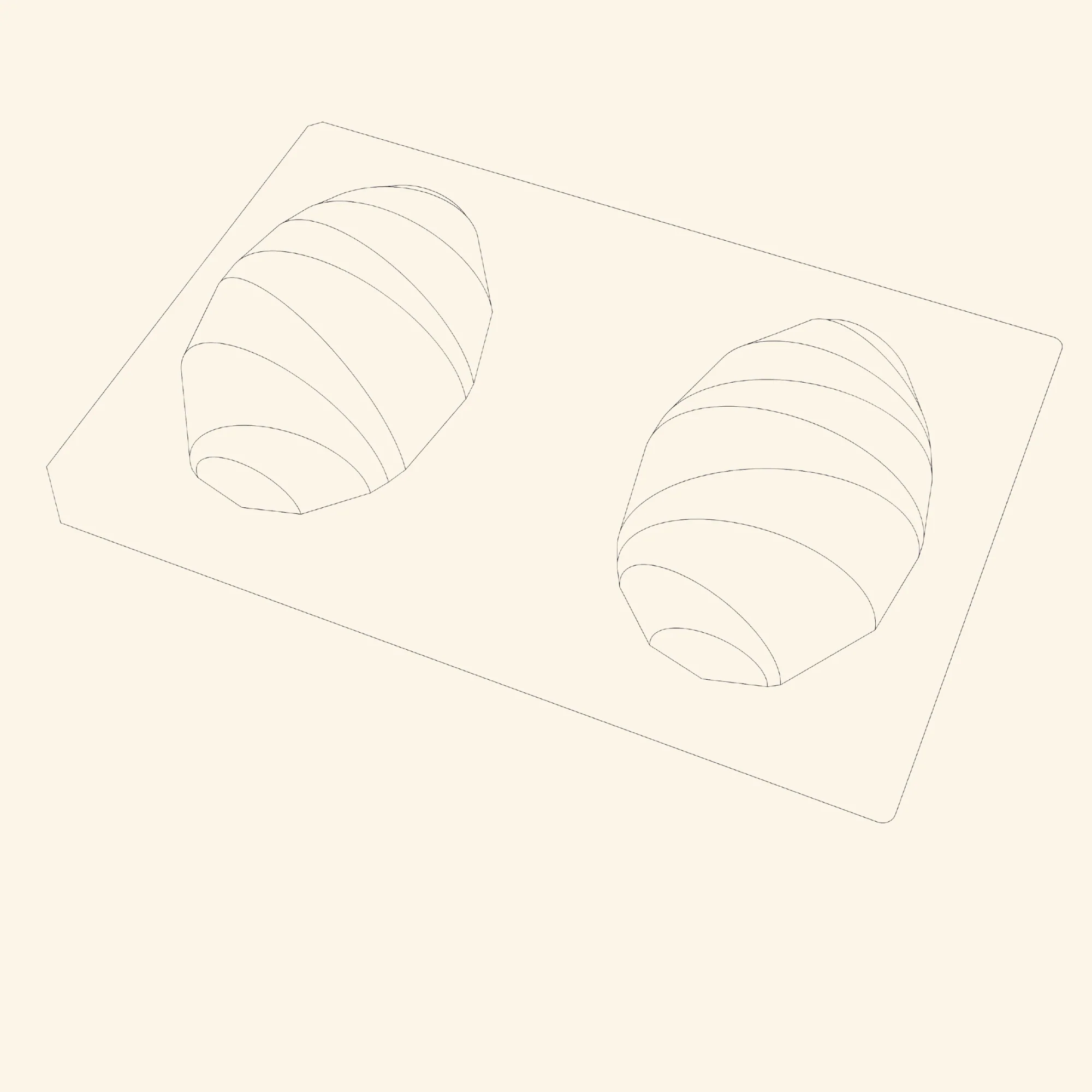 Origami Easter Egg Chocolate Mold - Image 2