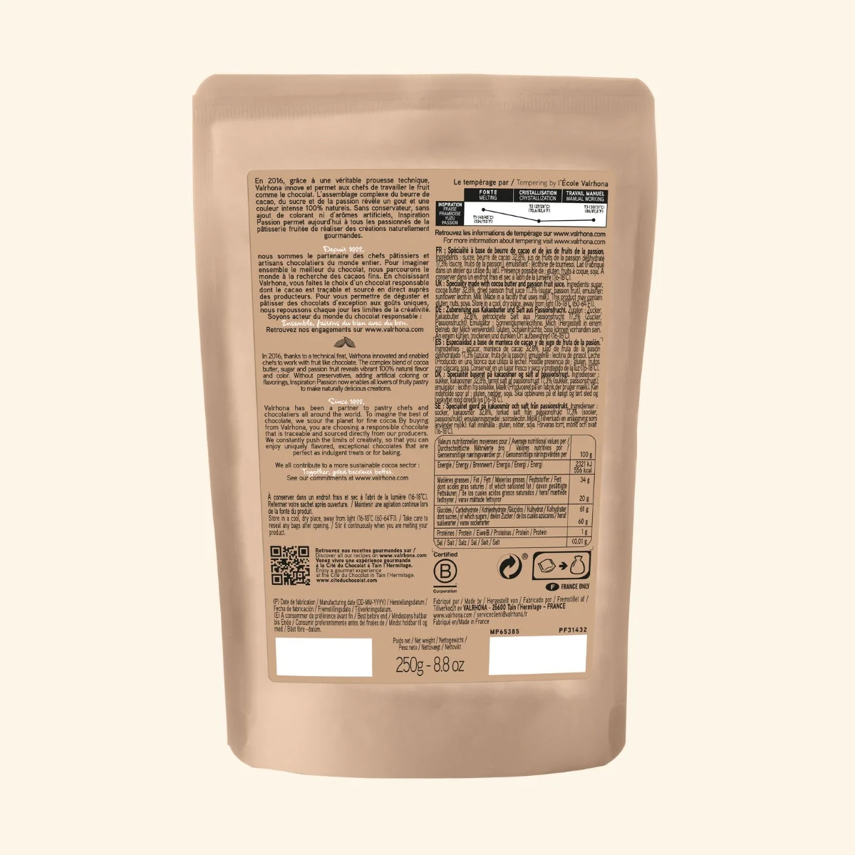 Passion Inspiration Fruit Couverture - 8.8oz - Image 7