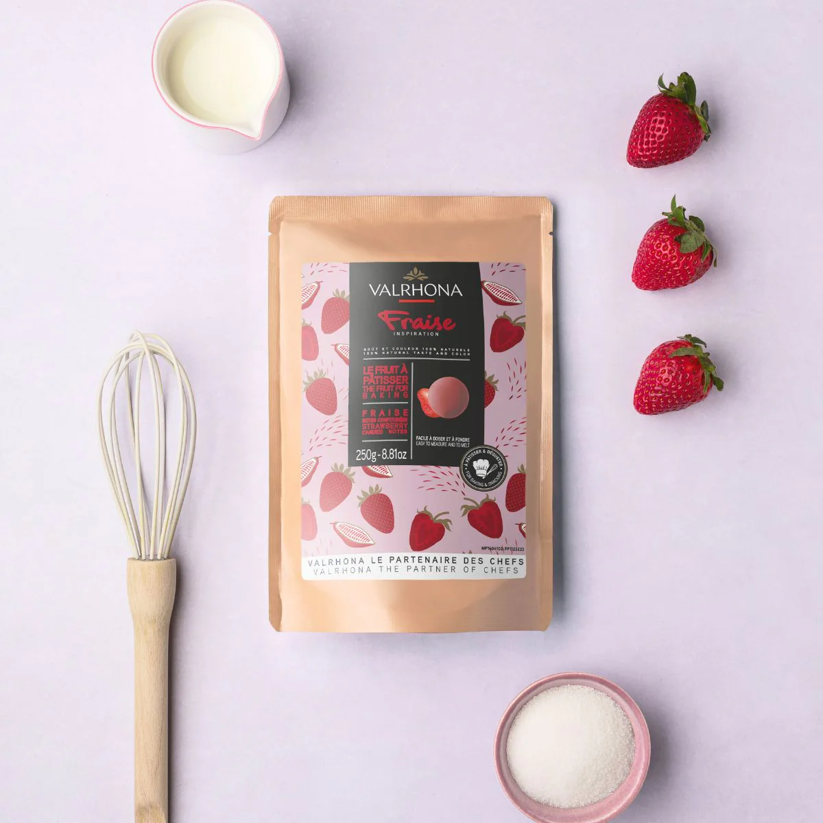 Strawberry Inspiration Fruit Couverture - 8.8 oz - Image 4