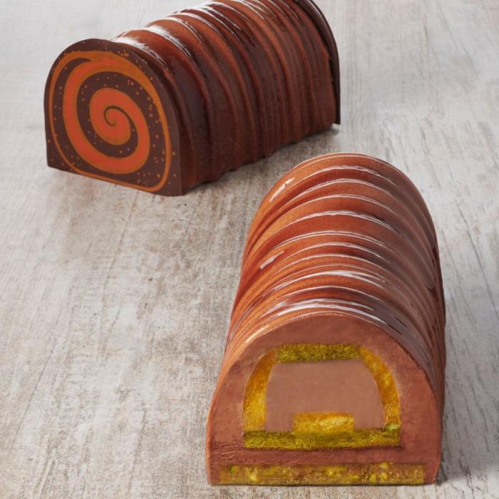 Undulation Holiday Yule Log Chocolate Mold - Image 4